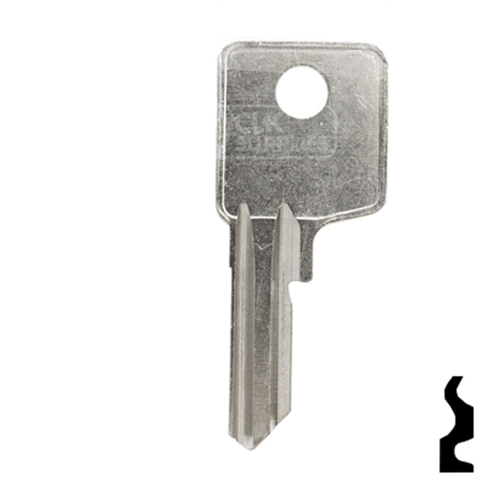 Uncut Key Blank | Dominion | DM21 Office Furniture-Mailbox Key Ilco