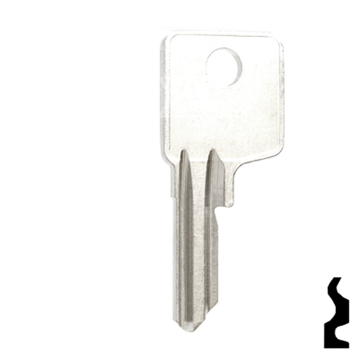 Uncut Key Blank | Dominion | DM21 Office Furniture-Mailbox Key Ilco