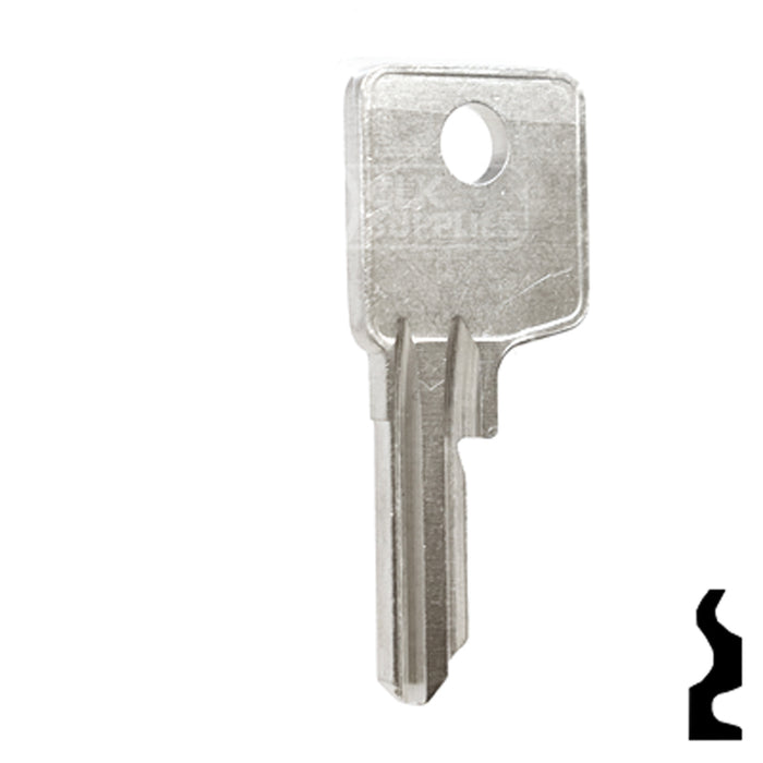 Uncut Key Blank | Dominion | DM21 Office Furniture-Mailbox Key Ilco