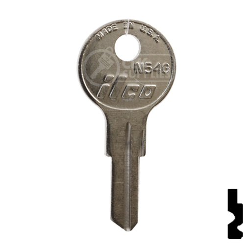 Uncut Key Blank | Dominion Lock, Fort | N54G Office Furniture-Mailbox Key Ilco