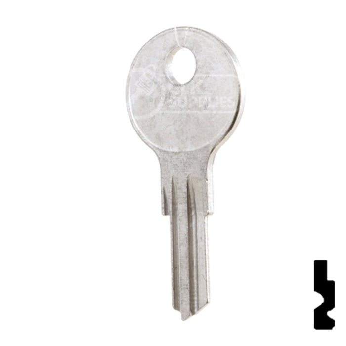 Uncut Key Blank | Dominion Lock, Fort | N54G Office Furniture-Mailbox Key Ilco