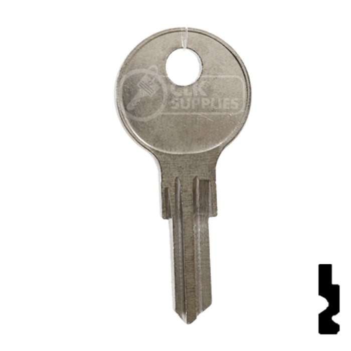 Uncut Key Blank | Dominion Lock, Fort | N54G Office Furniture-Mailbox Key Ilco