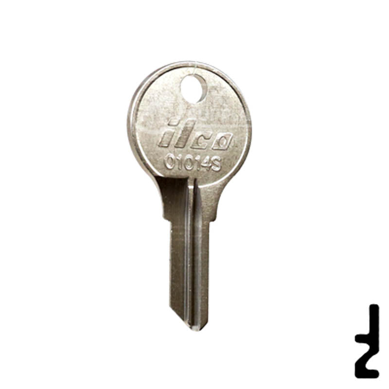 Uncut Key Blank | Eagle | 01014S Office Furniture-Mailbox Key Ilco