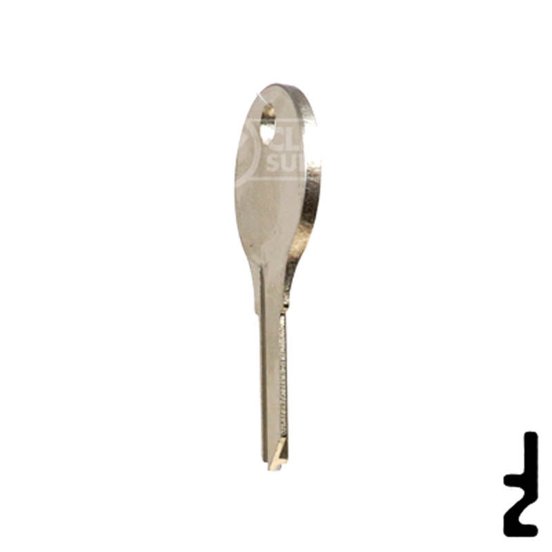 Uncut Key Blank | Eagle | 01014S Office Furniture-Mailbox Key Ilco