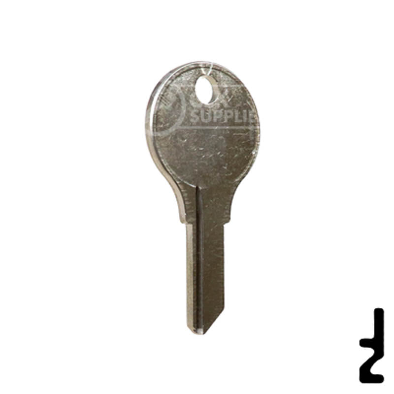 Uncut Key Blank | Eagle | 01014S Office Furniture-Mailbox Key Ilco