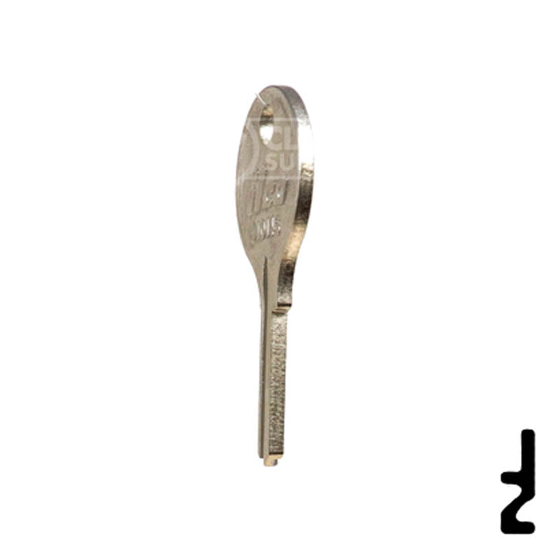 Uncut Key Blank | Eagle | 01014S Office Furniture-Mailbox Key Ilco