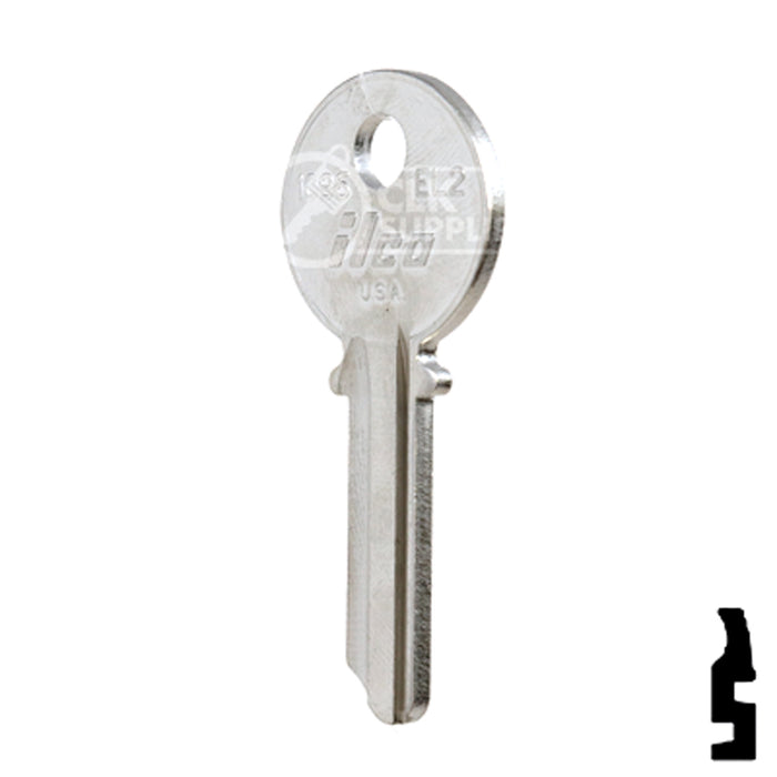 Uncut Key Blank | Elgin | 1096, EL2 Office Furniture-Mailbox Key Ilco