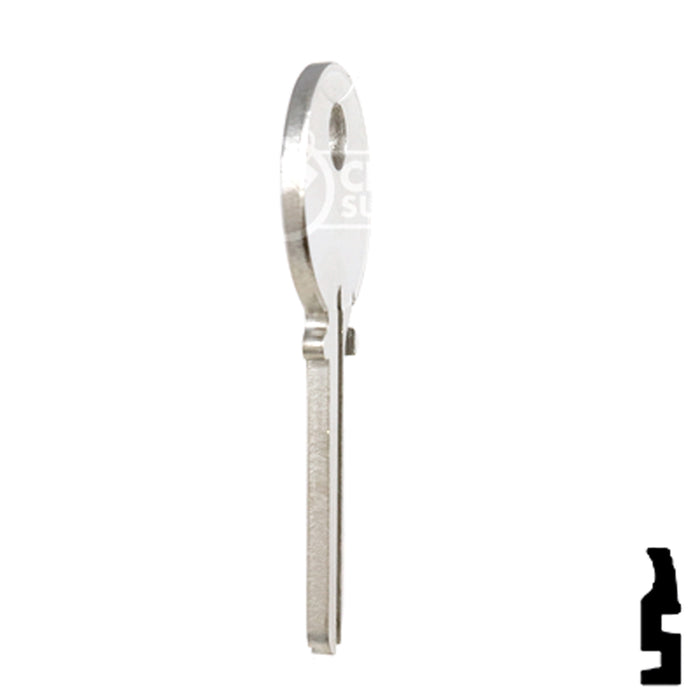 Uncut Key Blank | Elgin | 1096, EL2 Office Furniture-Mailbox Key Ilco