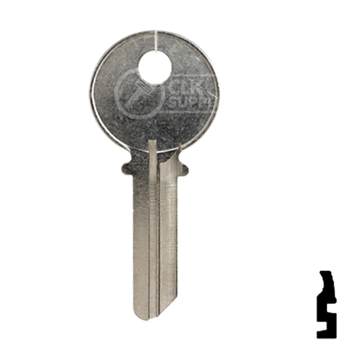 Uncut Key Blank | Elgin | 1096, EL2 Office Furniture-Mailbox Key Ilco