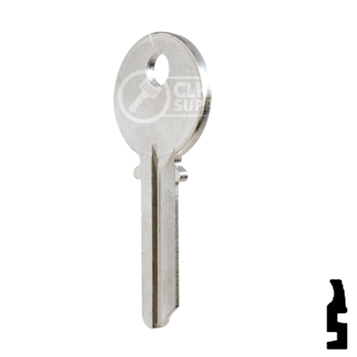 Uncut Key Blank | Elgin | 1096, EL2 Office Furniture-Mailbox Key Ilco