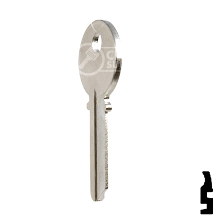 Uncut Key Blank | Elgin | 1096, EL2 Office Furniture-Mailbox Key Ilco