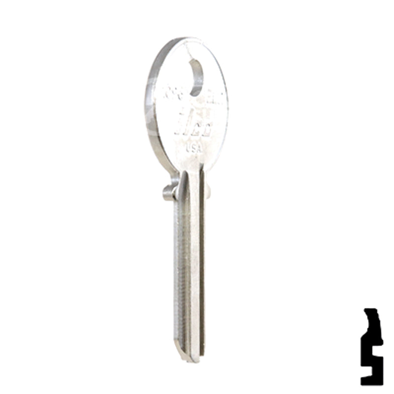 Uncut Key Blank | Elgin | 1096, EL2 Office Furniture-Mailbox Key Ilco