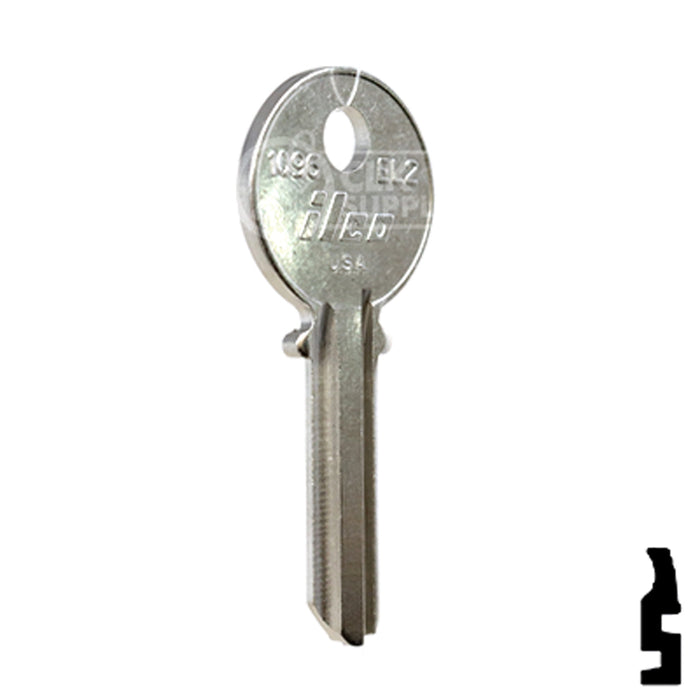 Uncut Key Blank | Elgin | 1096, EL2 Office Furniture-Mailbox Key Ilco