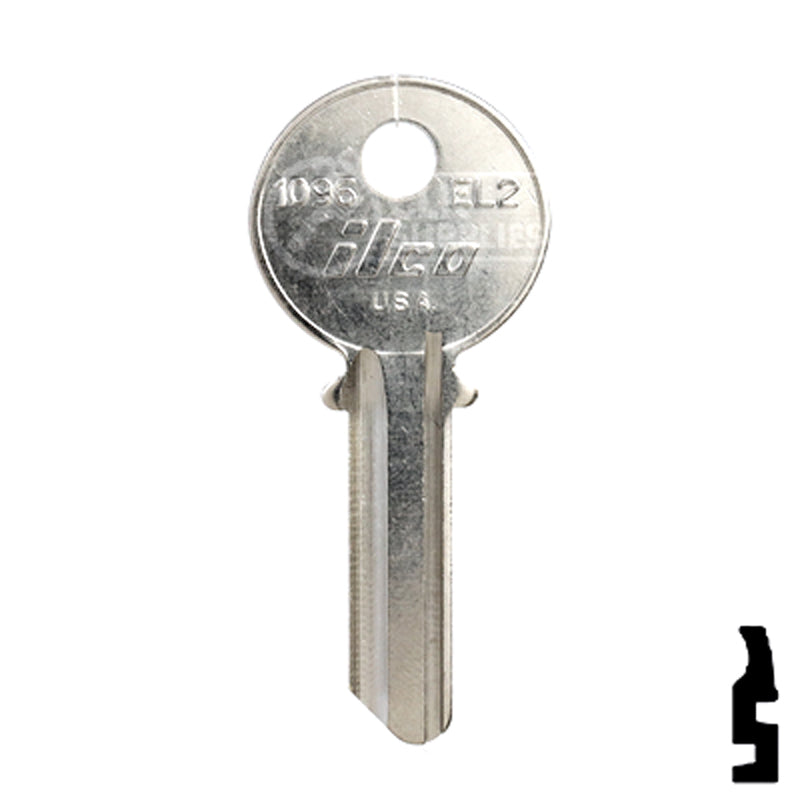 Uncut Key Blank | Elgin | 1096, EL2 Office Furniture-Mailbox Key Ilco