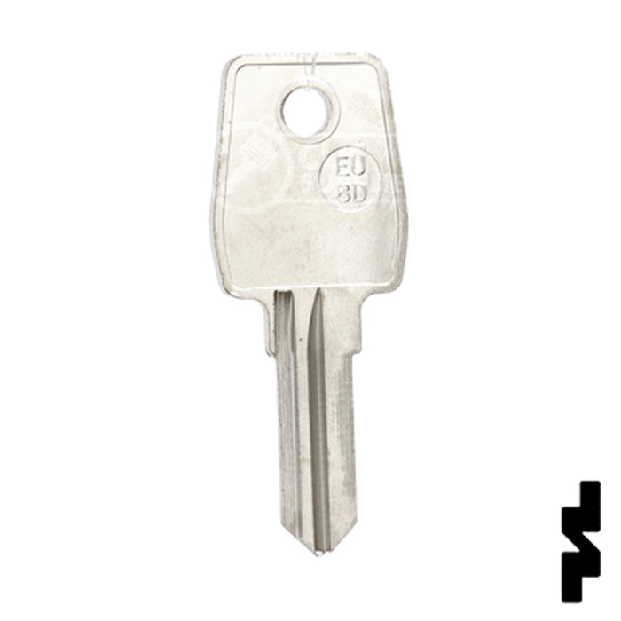 Uncut Key Blank | Euro | EU-8D Office Furniture-Mailbox Key JMA USA