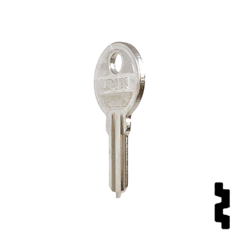 Uncut Key Blank | Evergood | EVE-1 Office Furniture-Mailbox Key JMA USA
