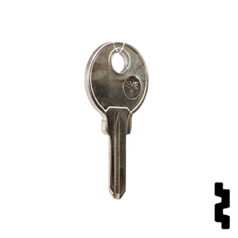 Uncut Key Blank | Evergood | EVE-1 Office Furniture-Mailbox Key JMA USA
