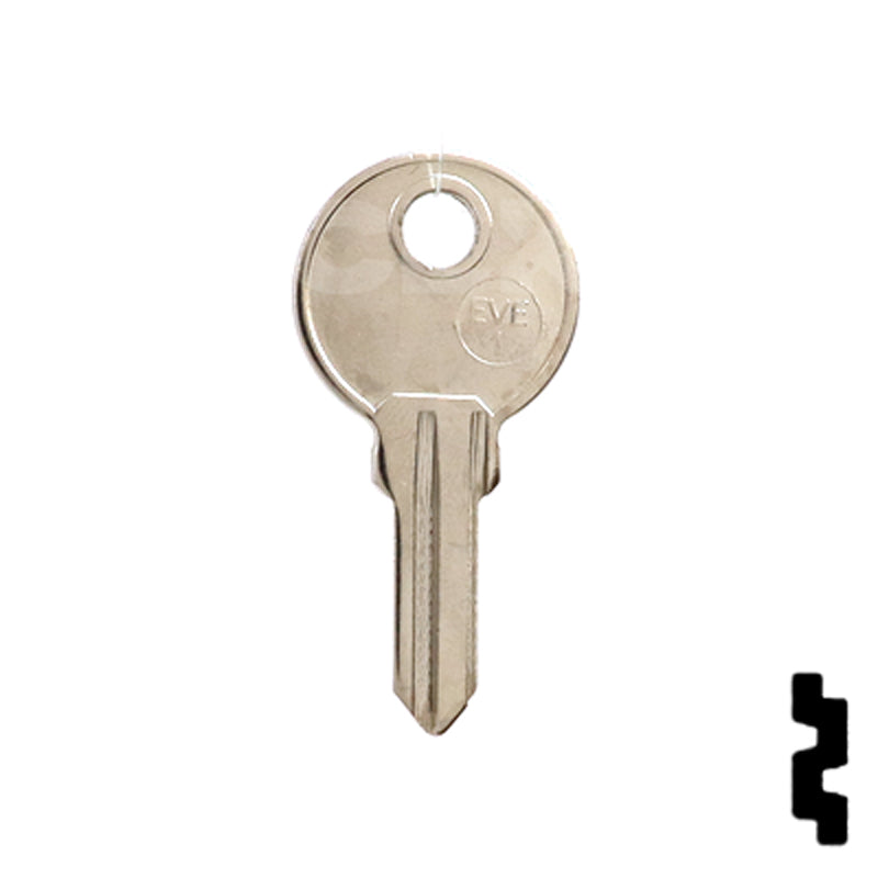 Uncut Key Blank | Evergood | EVE-1 Office Furniture-Mailbox Key JMA USA