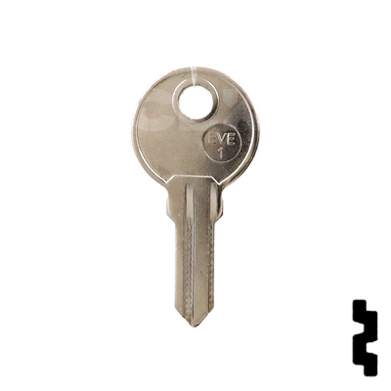 Uncut Key Blank | Evergood | EVE-1 Office Furniture-Mailbox Key JMA USA