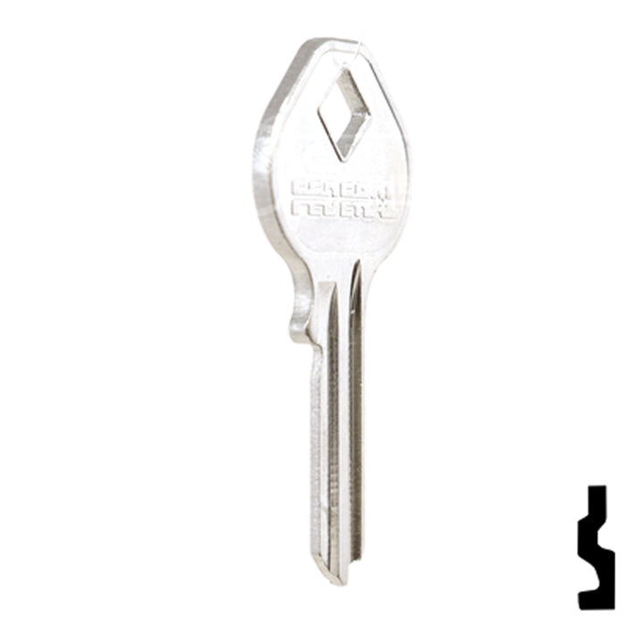 Uncut Key Blank | Federal | BD228 Office Furniture-Mailbox Key Framon Manufacturing Company, Inc