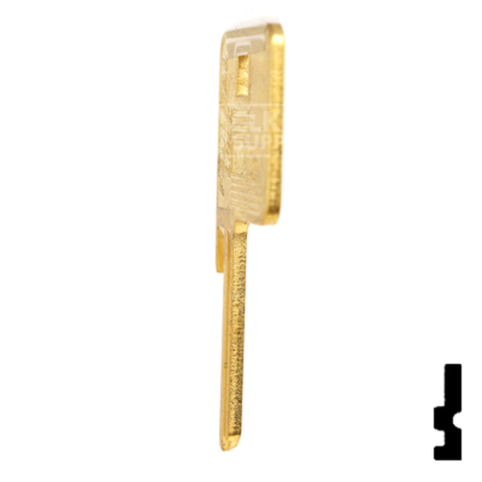 Uncut Key Blank | Federal | BD278 Office Furniture-Mailbox Key Framon Manufacturing Company, Inc