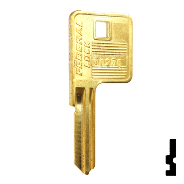 Uncut Key Blank | Federal | BD278 Office Furniture-Mailbox Key Framon Manufacturing Company, Inc