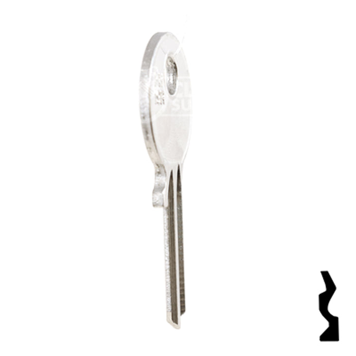 Uncut Key Blank | Federal | FH19R Office Furniture-Mailbox Key Ilco