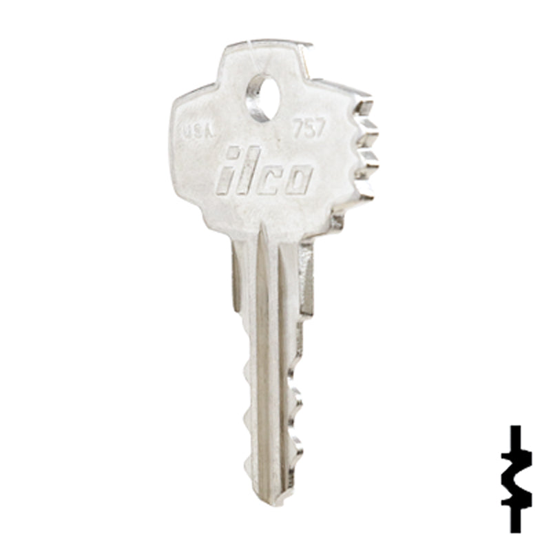 Uncut Key Blank | Fort | 757 Office Furniture-Mailbox Key Ilco