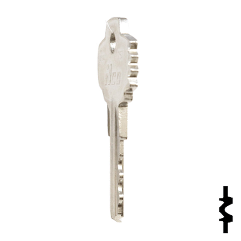 Uncut Key Blank | Fort | 757 Office Furniture-Mailbox Key Ilco