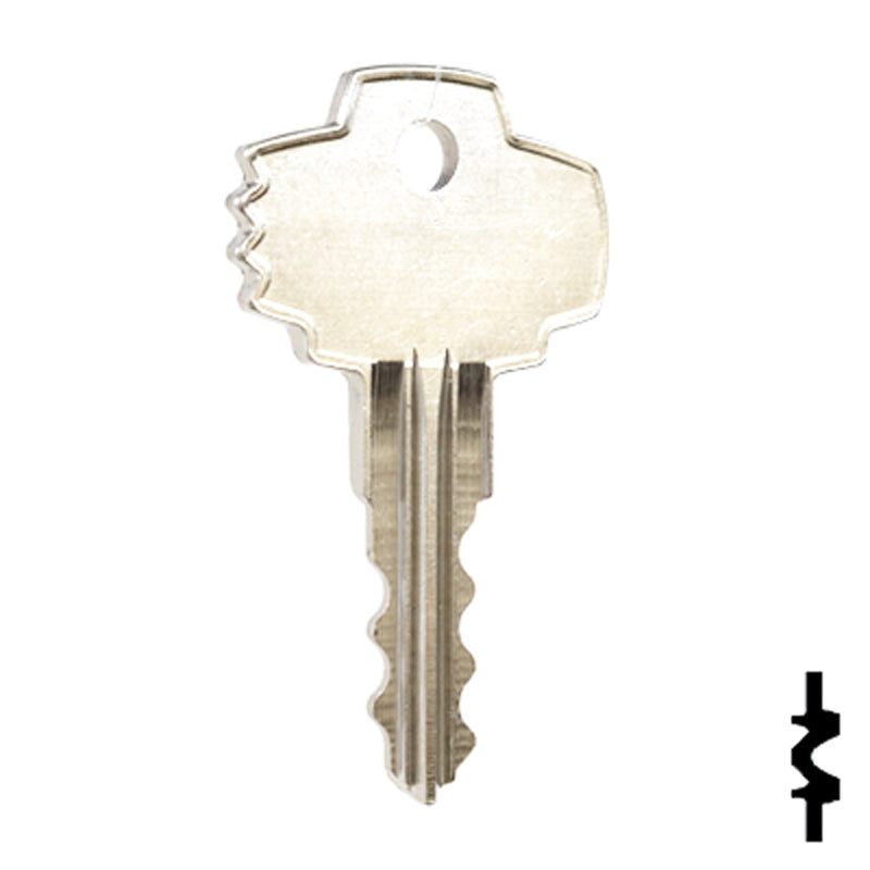 Uncut Key Blank | Fort | 757 Office Furniture-Mailbox Key Ilco