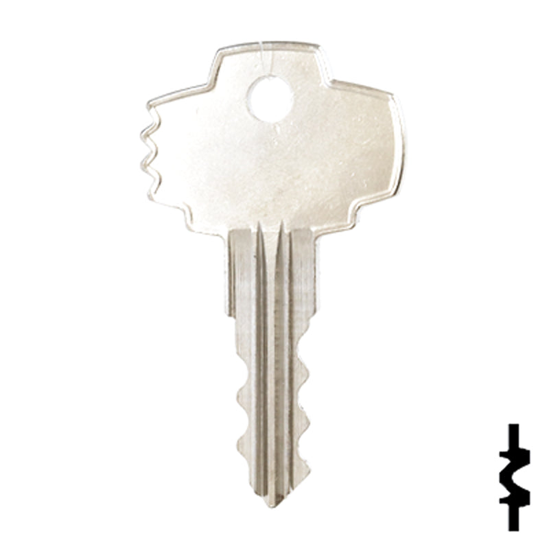 Uncut Key Blank | Fort | 757 Office Furniture-Mailbox Key Ilco