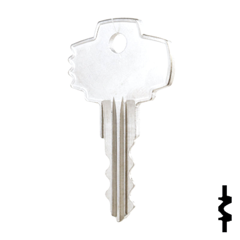 Uncut Key Blank | Fort | 757 Office Furniture-Mailbox Key Ilco