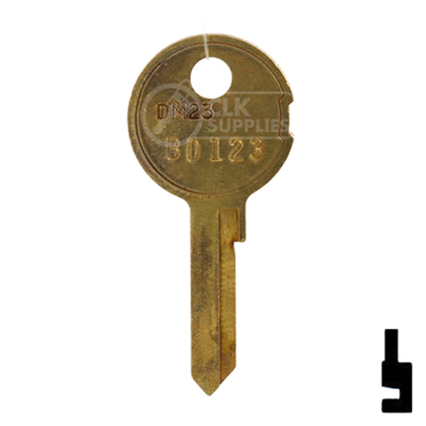 Uncut Key Blank | Fort | BD123