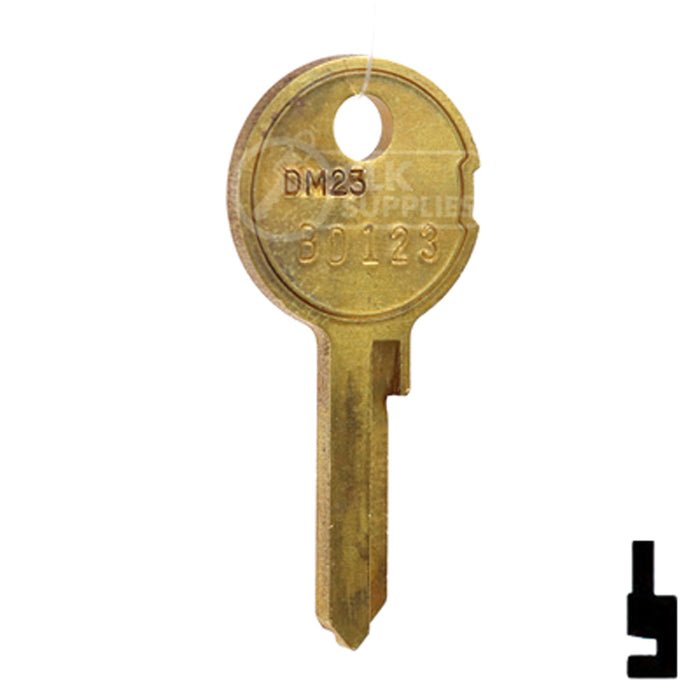 Uncut Key Blank | Fort | BD123 Office Furniture-Mailbox Key Framon Manufacturing Company, Inc