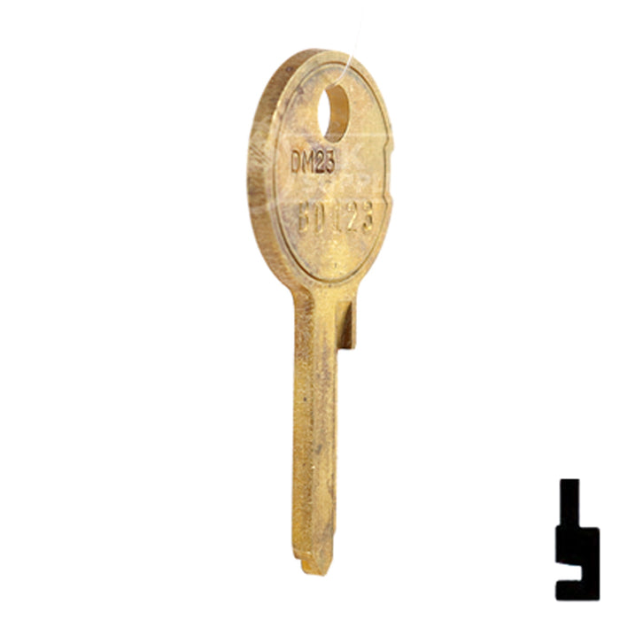 Uncut Key Blank | Fort | BD123 Office Furniture-Mailbox Key Framon Manufacturing Company, Inc