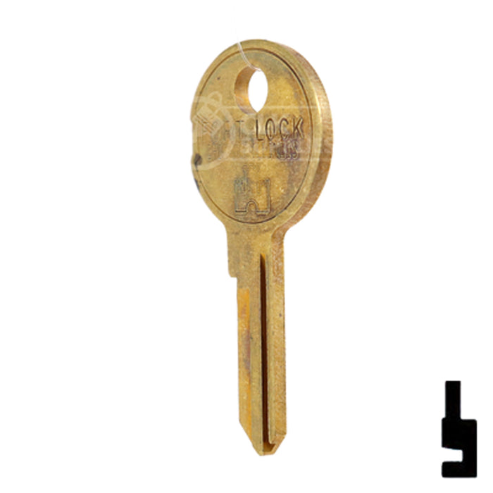 Uncut Key Blank | Fort | BD123 Office Furniture-Mailbox Key Framon Manufacturing Company, Inc