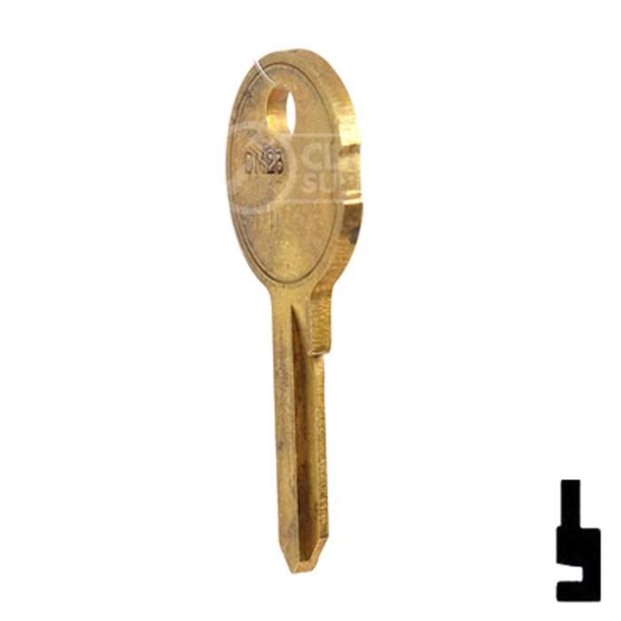 Uncut Key Blank | Fort | BD123 Office Furniture-Mailbox Key Framon Manufacturing Company, Inc