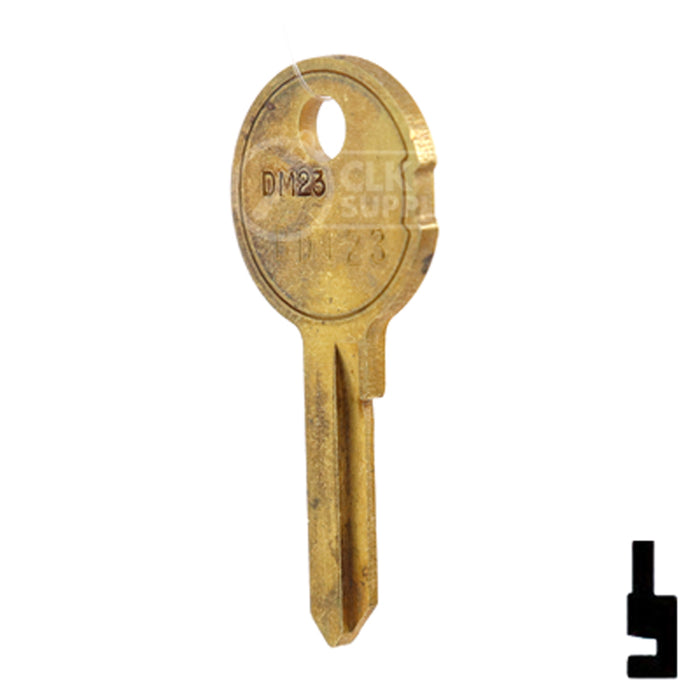 Uncut Key Blank | Fort | BD123 Office Furniture-Mailbox Key Framon Manufacturing Company, Inc