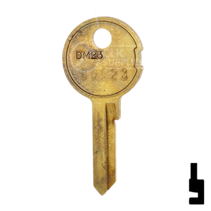 Uncut Key Blank | Fort | BD123 Office Furniture-Mailbox Key Framon Manufacturing Company, Inc