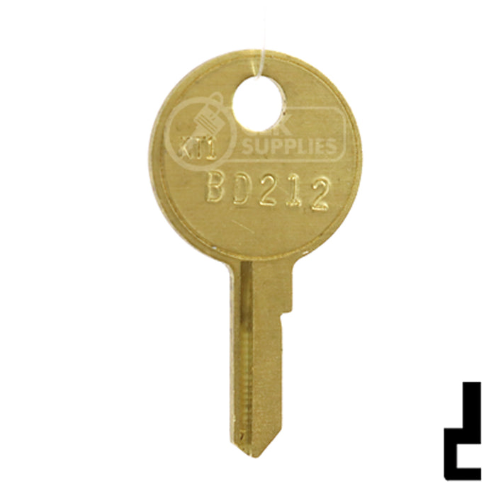 Uncut Key Blank | Fort | BD212 Office Furniture-Mailbox Key Framon Manufacturing Company, Inc