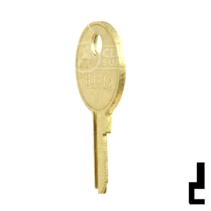 Uncut Key Blank | Fort | BD212 Office Furniture-Mailbox Key Framon Manufacturing Company, Inc