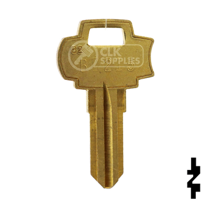 Uncut Key Blank | Fort | BD215 Office Furniture-Mailbox Key Framon Manufacturing Company, Inc