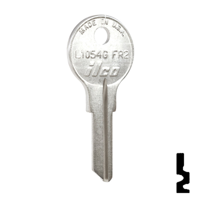 Uncut Key Blank | Fort | L1054G, FR2 Office Furniture-Mailbox Key Ilco