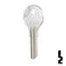 Uncut Key Blank | Fort | L1054G, FR2 Office Furniture-Mailbox Key Ilco