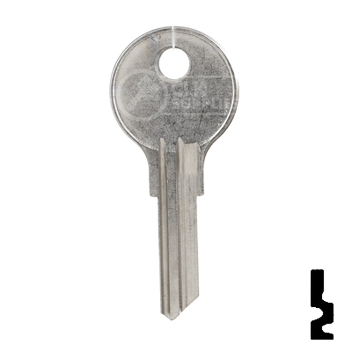 Uncut Key Blank | Fort | L1054G, FR2 Office Furniture-Mailbox Key Ilco