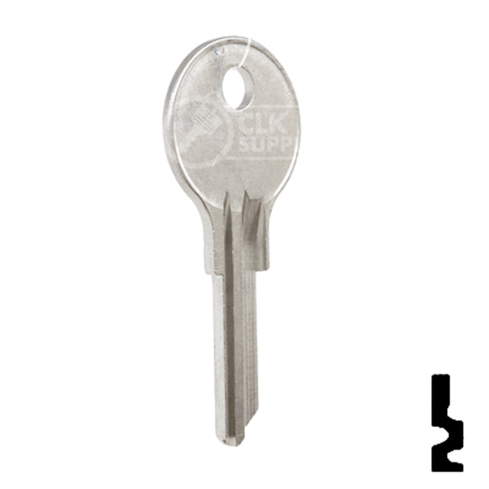 Uncut Key Blank | Fort | L1054G, FR2 Office Furniture-Mailbox Key Ilco