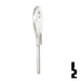 Uncut Key Blank | Fort | L1054G, FR2 Office Furniture-Mailbox Key Ilco