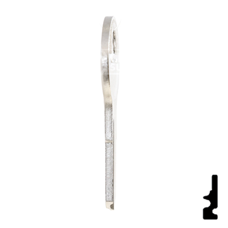 Uncut Key Blank | Fort | M54G Office Furniture-Mailbox Key Ilco