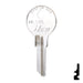 Uncut Key Blank | Fort | ML54G Office Furniture-Mailbox Key Ilco