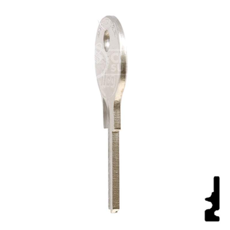 Uncut Key Blank | Fort | ML54G Office Furniture-Mailbox Key Ilco